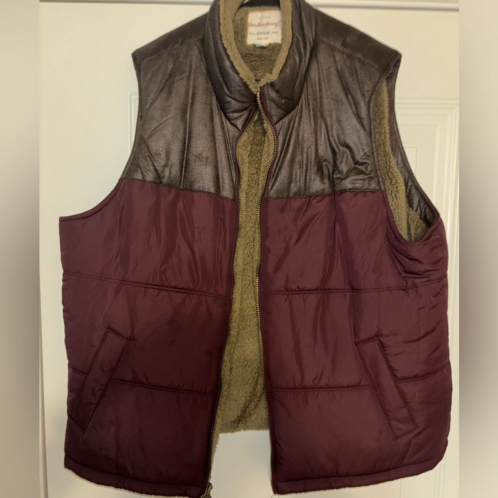 Weatherman Proof Vintage Vest